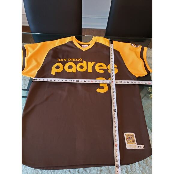 Dave Winfield Baseball Jersey Men Size 3X San Diego Padres Short Sleeve V-Neck - Picture 8 of 11